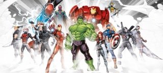 Vliesová fototapeta FTDN H 5396 Avengers 202 x 90 cm