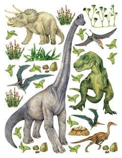 Samolepicí dekorace Jungle DK2331 arch 65 x 85 cm