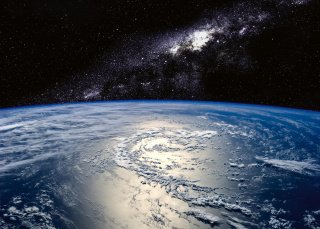 Vliesová fototapeta MS-5-2232 Země z vesmíru - 375 x 250 cm