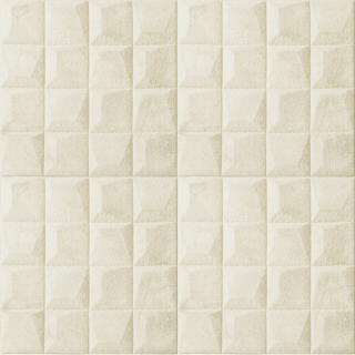 3D samolepicí VELVET obklad béžový - 0,69 x 1,4 m