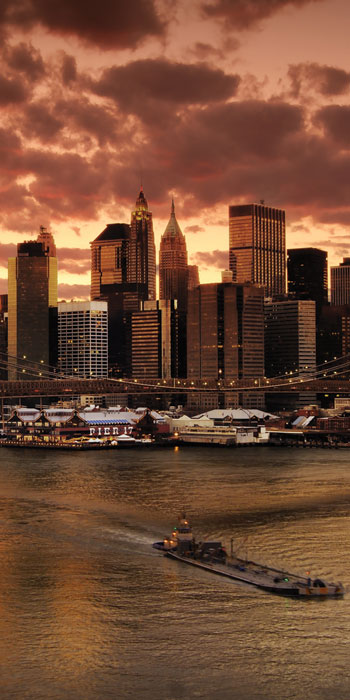 Tapeta na dveře New York